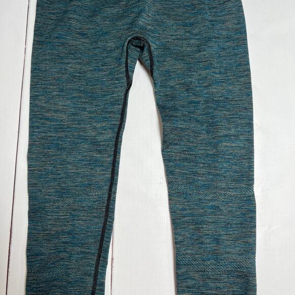 Ivy Park Knit Leggings SIZE S M Green Blue Yoga Pants Beyonce - Picture 12 of 13